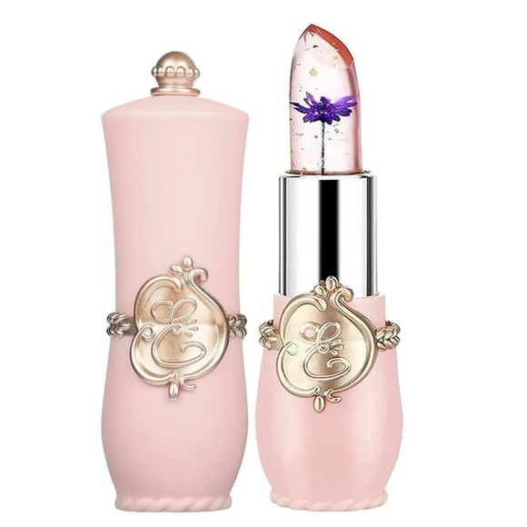 Petansy Crystal Jelly Flower Lipstick In Purple - Picture 1 of 16